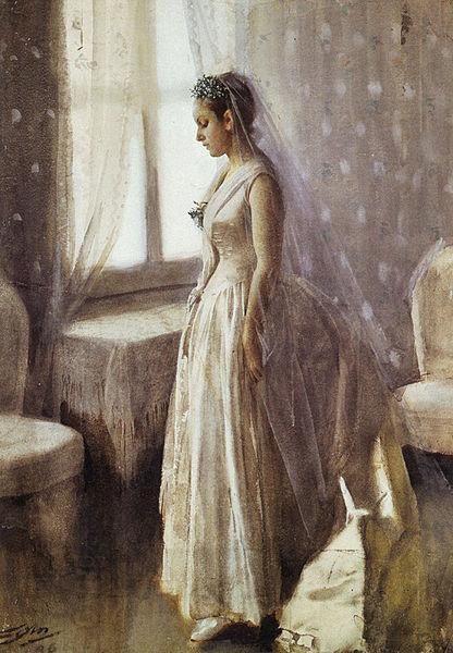 Anders Zorn The Bride China oil painting art